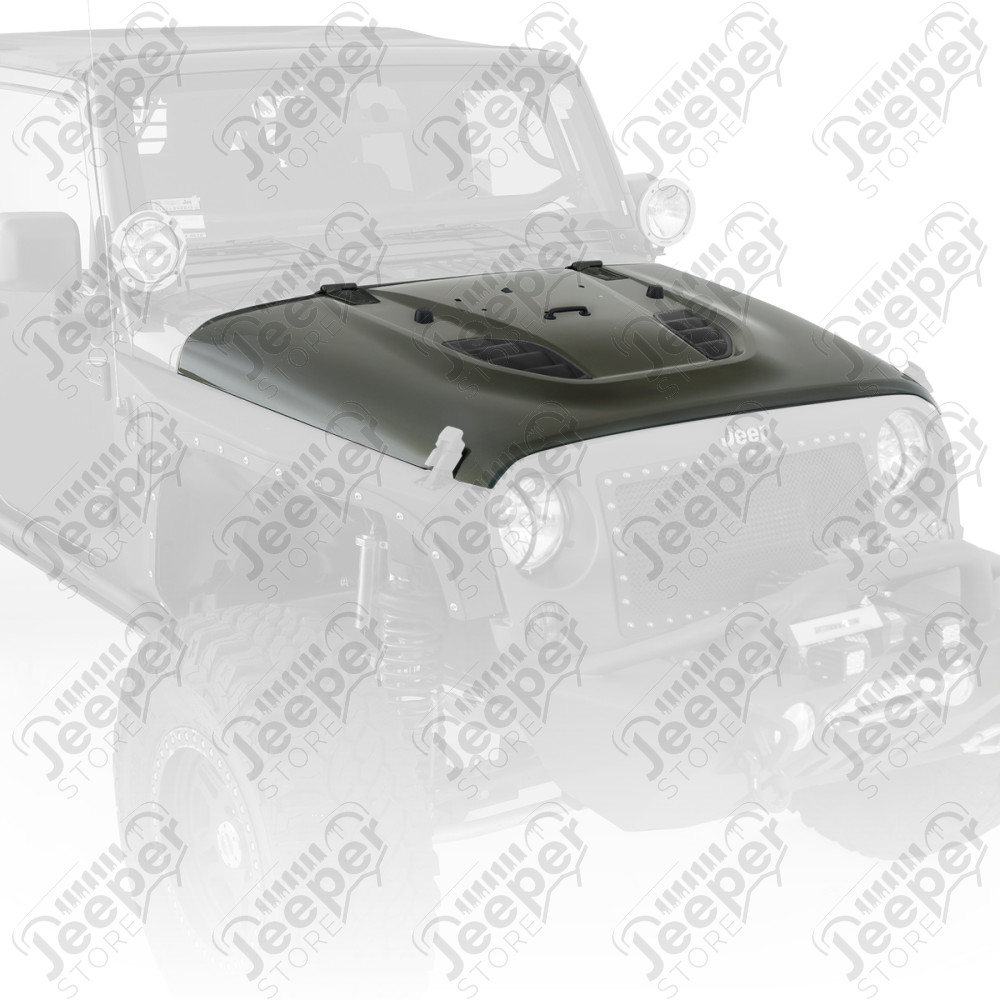Capot moteur type 10eme anniversaire Rubicon à peindre pour Jeep Wrangler JK - 0845.22 / SB76400 / EXT-91116