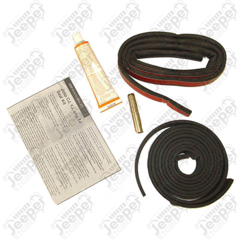 Kit de 3 joints pour hard top (réparation étanchéités) Jeep CJ , Wrangler YJ