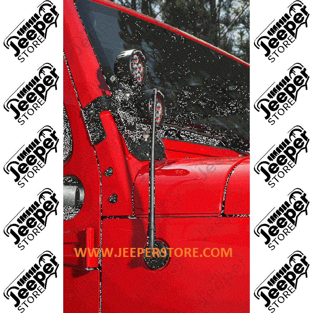 Antenne REFLEX de 33cm pour Jeep Wrangler JL