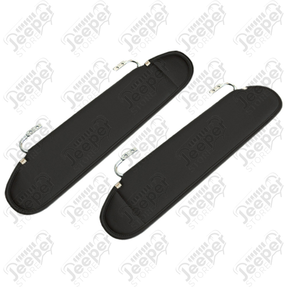 Kit de 2 pares soleil noir Jeep CJ, Wrangler YJ