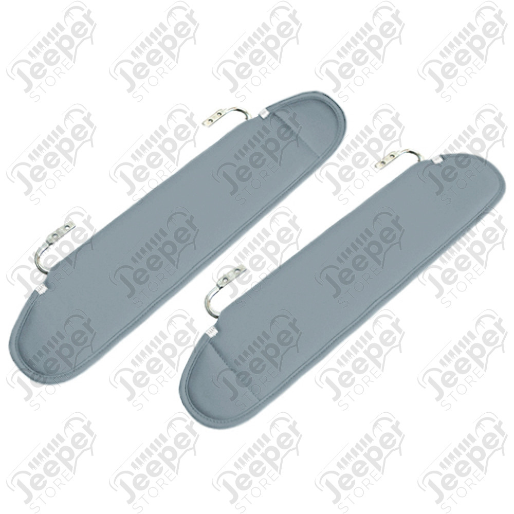 Kit de 2 pares soleil gris Jeep CJ, Wrangler YJ