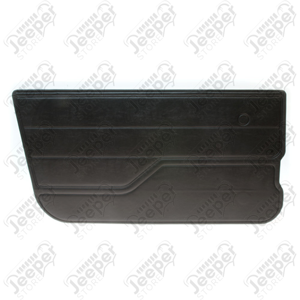 Revetement interieur de porte gauche (couleur: noir) Jeep CJ et Wrangler YJ
