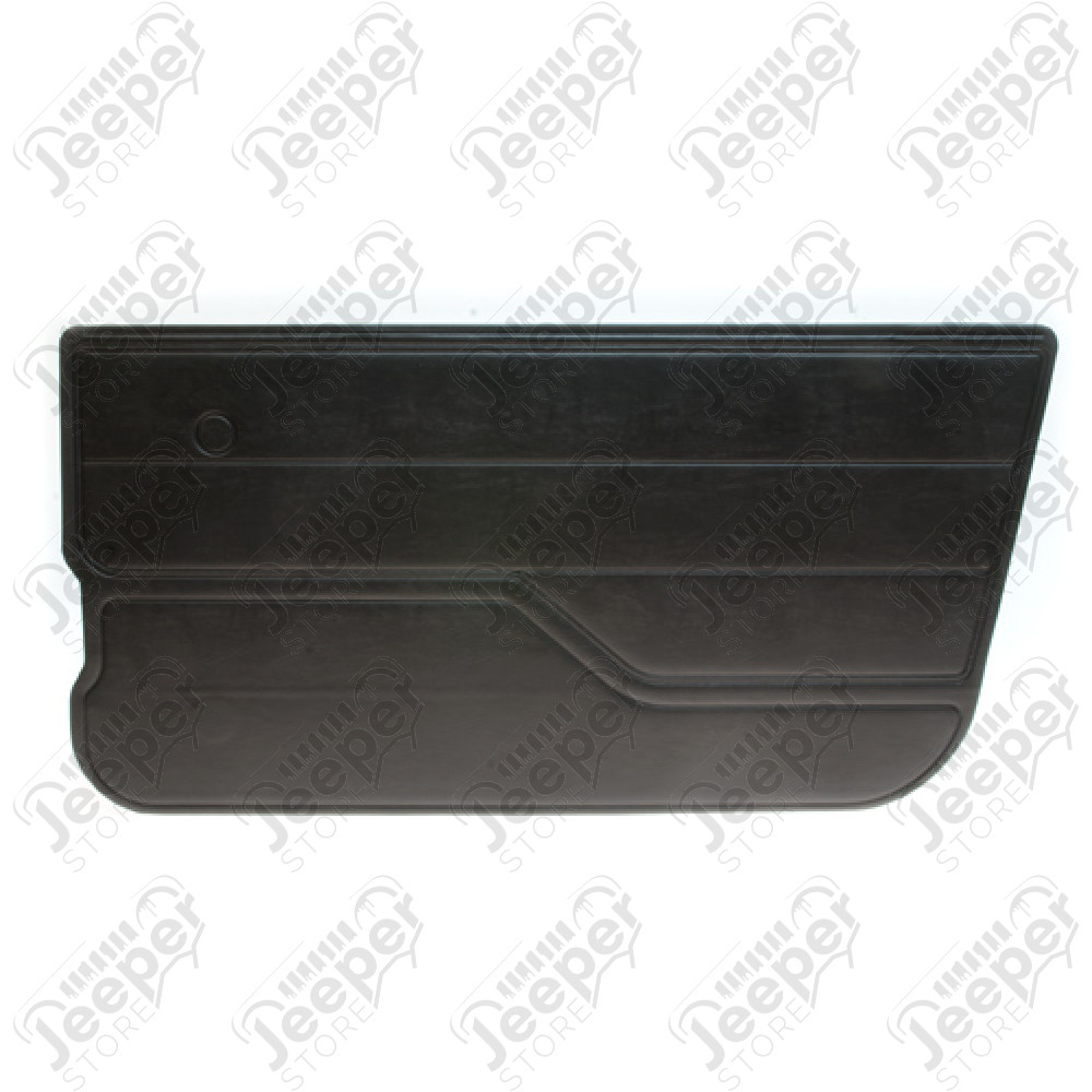 Revetement interieur de porte droit (couleur: noir) Jeep CJ et Wrangler YJ