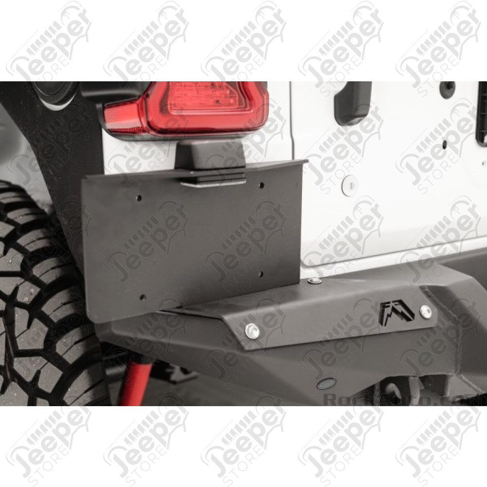 Support de plaque d'immatriculation US (coté gauche) pour Jeep Wrangler JL
