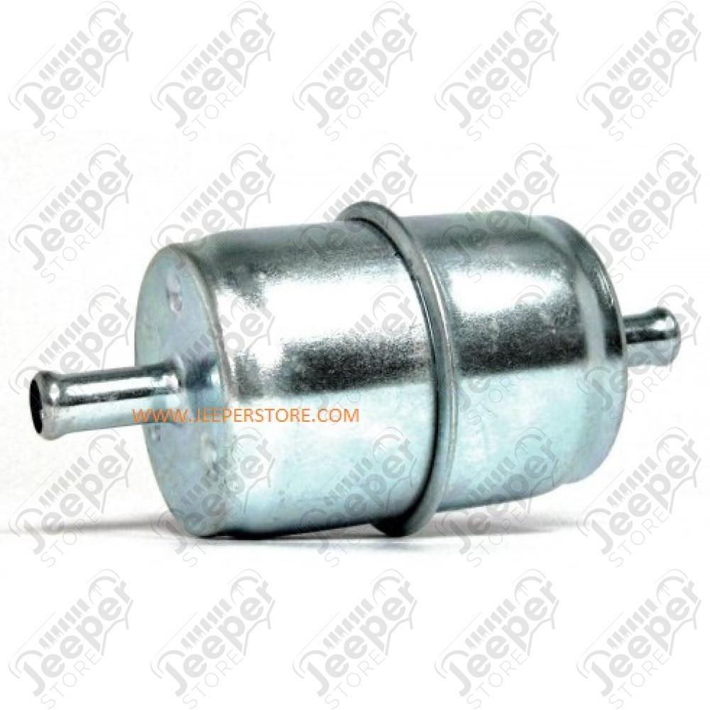 Filtre à essence Jeep (10 cm de long environ - 1 entrée et 1 sortie - Produit universel) - GF61-3M / GF10 / GF94 / GF61 / 17718.01