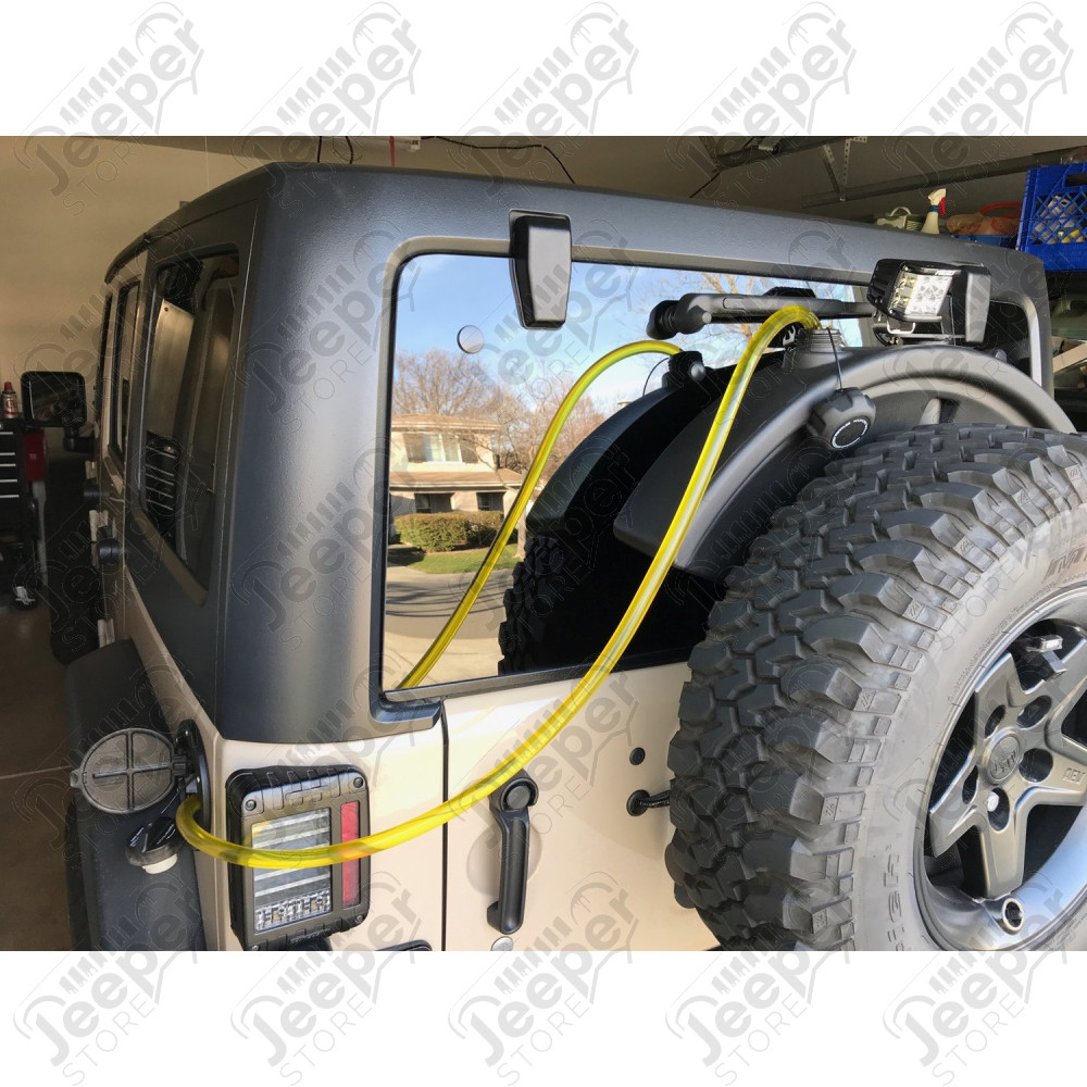 Jerrican de 38L sur porte roue de secours AEV - Jeep Wrangler JK - 10305031AB