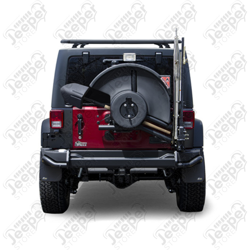 Jerrican de 38L sur porte roue de secours AEV - Jeep Wrangler JK - 10305031AB