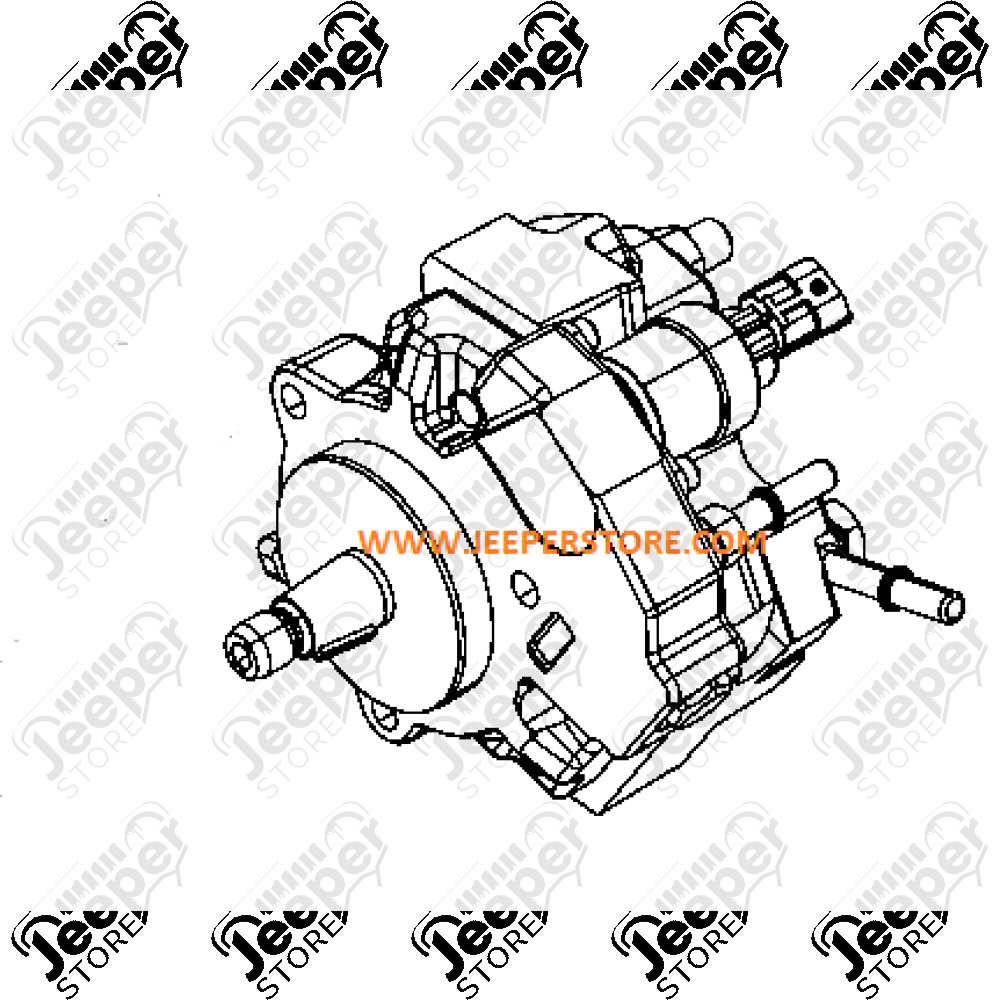 Pompe à injection 2.8L CRD pour Jeep Wrangler JK