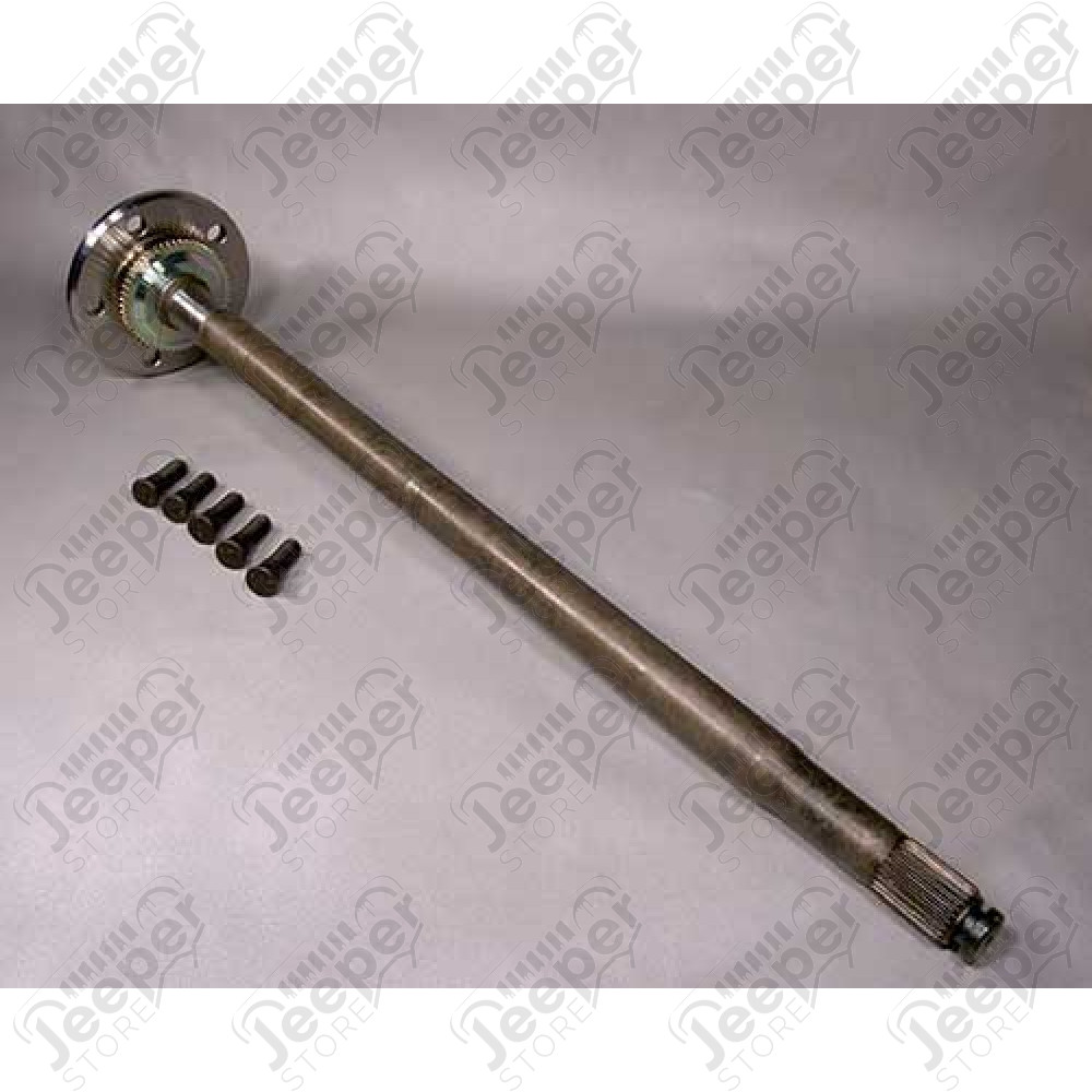 Demi arbre de roue arrière gauche Dana 35 c-clip (tambour) (longueur: 77.77cm) pour Jeep Wrangler TJ