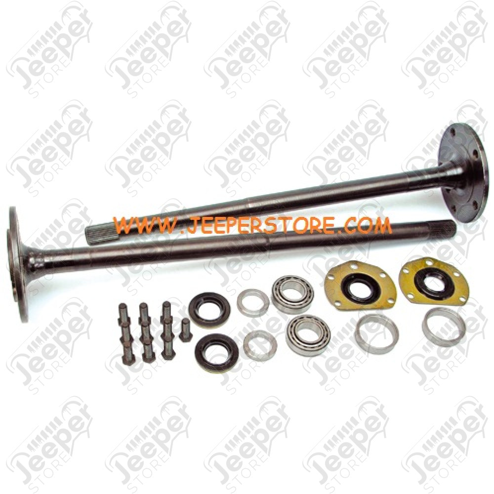 Kit demi arbres de roue renforcés arrière AMC 20 CJ (arbre en 1 pièce)