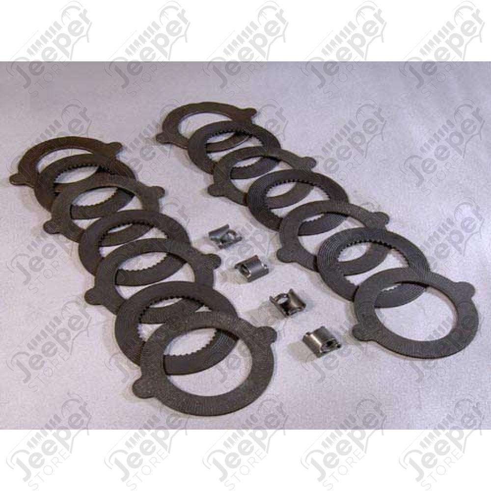 Kit de disques de glissement limité (track lock) pour dana 35 Jeep Wrangler YJ