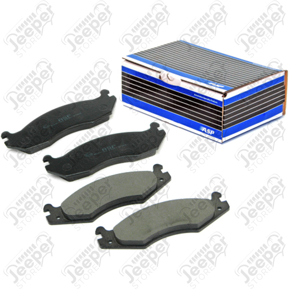 Plaquettes de frein avant (jeu de 4 plaquettes) - Jeep Wrangler YJ - 83501167