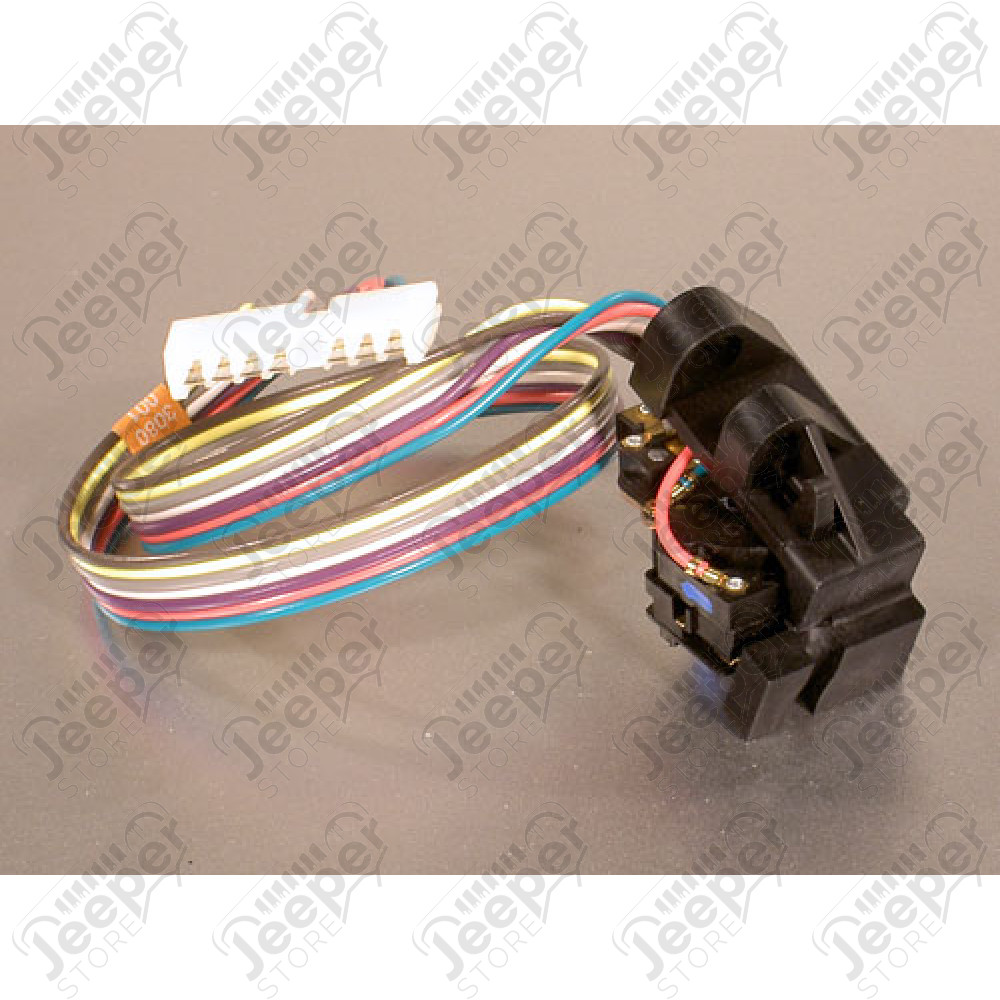 Contacteur d'essuie glace avec cadencement pour colonne de direction non réglable en hauteur, Jeep Cherokee XJ
