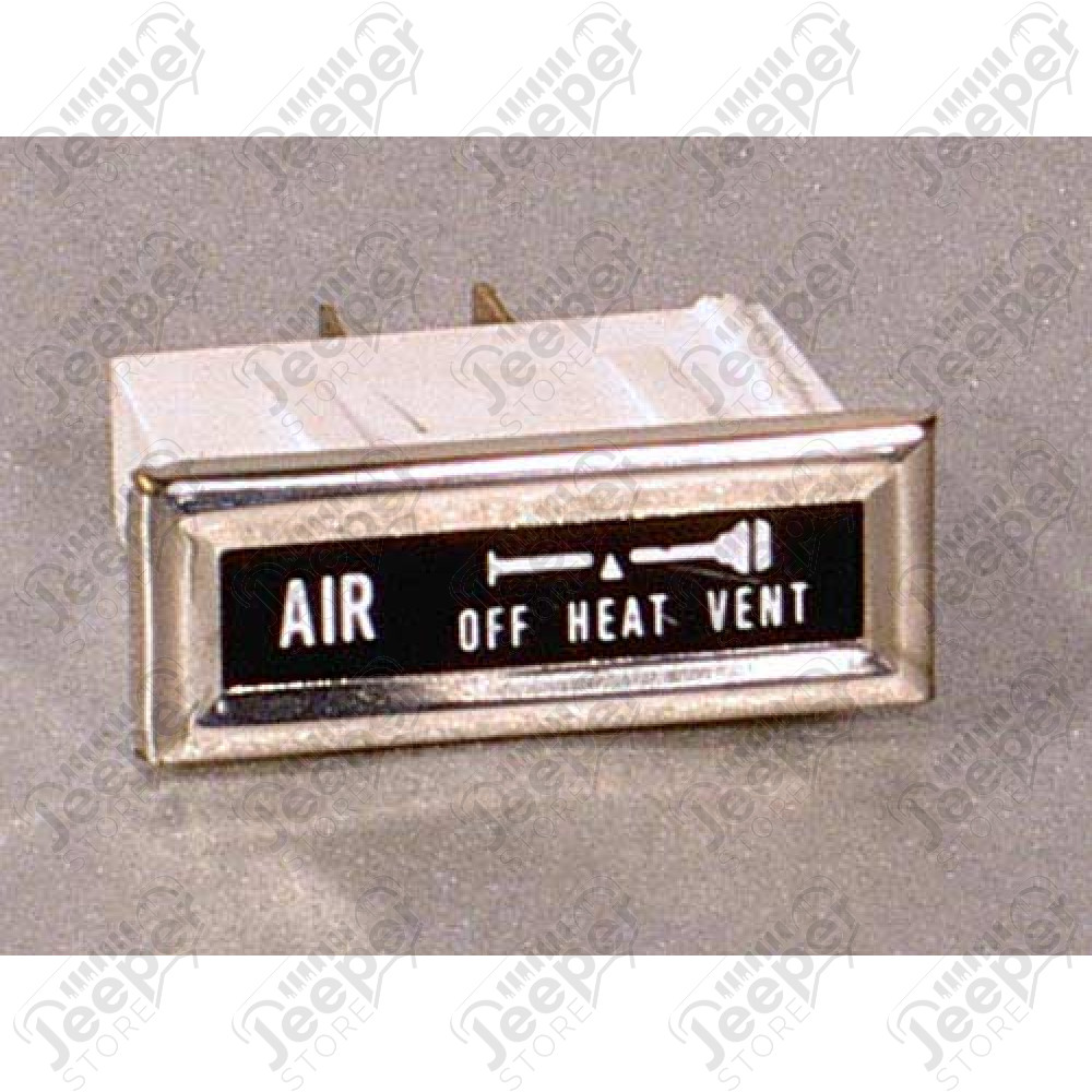 Témoin lumineux de tableau de bord "Air" pour Jeep CJ5, CJ7, CJ8