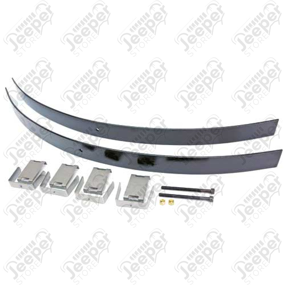 Kit de 2 lames Add a leaf pour l'arrière (réhausse: +40mm) pour Jeep Wrangler YJ