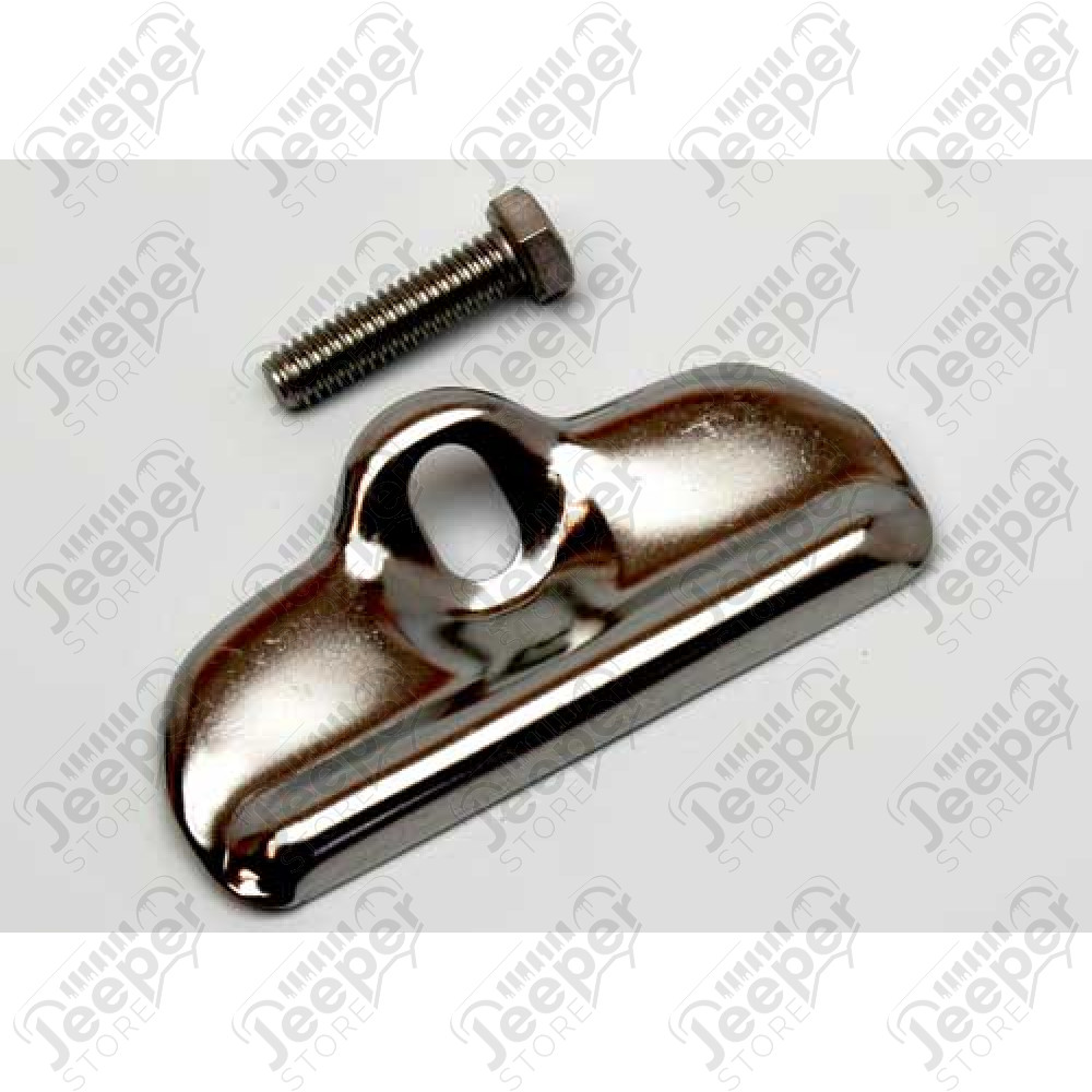 Fixation de batterie en acier inox pour Jeep CJ5, CJ7, CJ8, Wagoneer SJ et J-Series