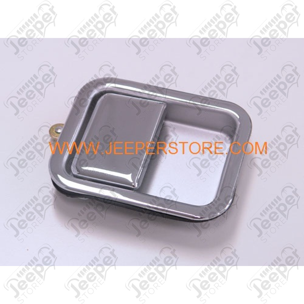 Poignée extérieur encastrée chromée côté droit - Jeep Wrangler TJ - 55028448 / 5758173