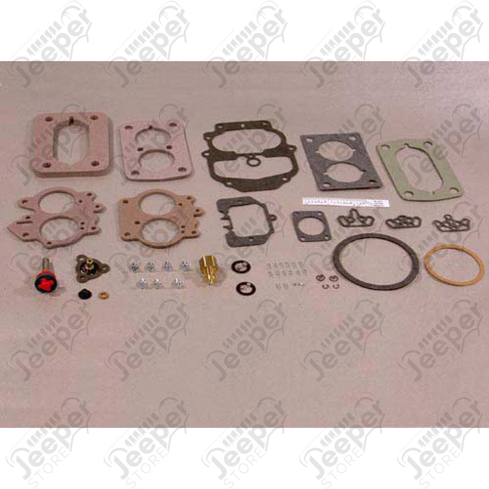 Kit de réparation pour carburateur 4.2L (2 BBL et starter électrique) essence moteur AMC Jeep CJ
