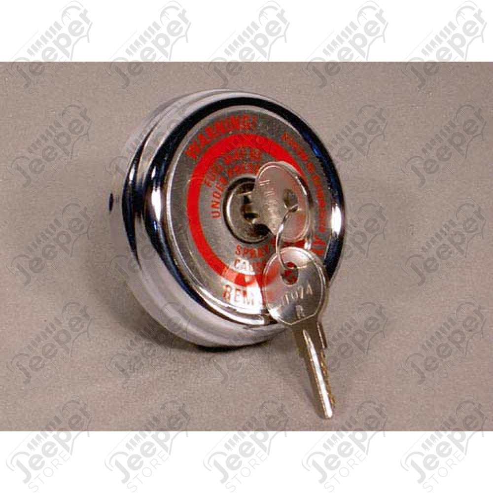 Bouchon de réservoir à carburant pour essence plombé (version antivol) pour Jeep CJ