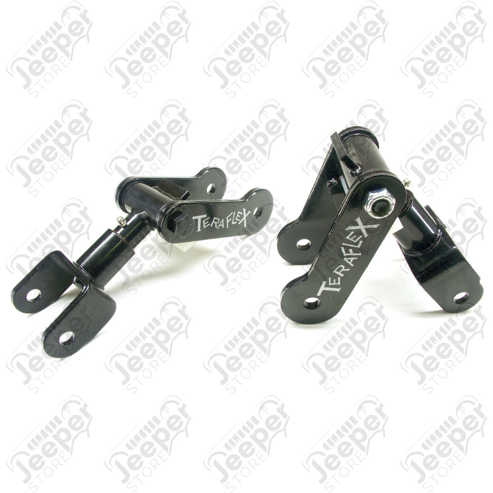1976-86 CJ: Revolver Shackle Kit (Front) – 2” Spring – Pair