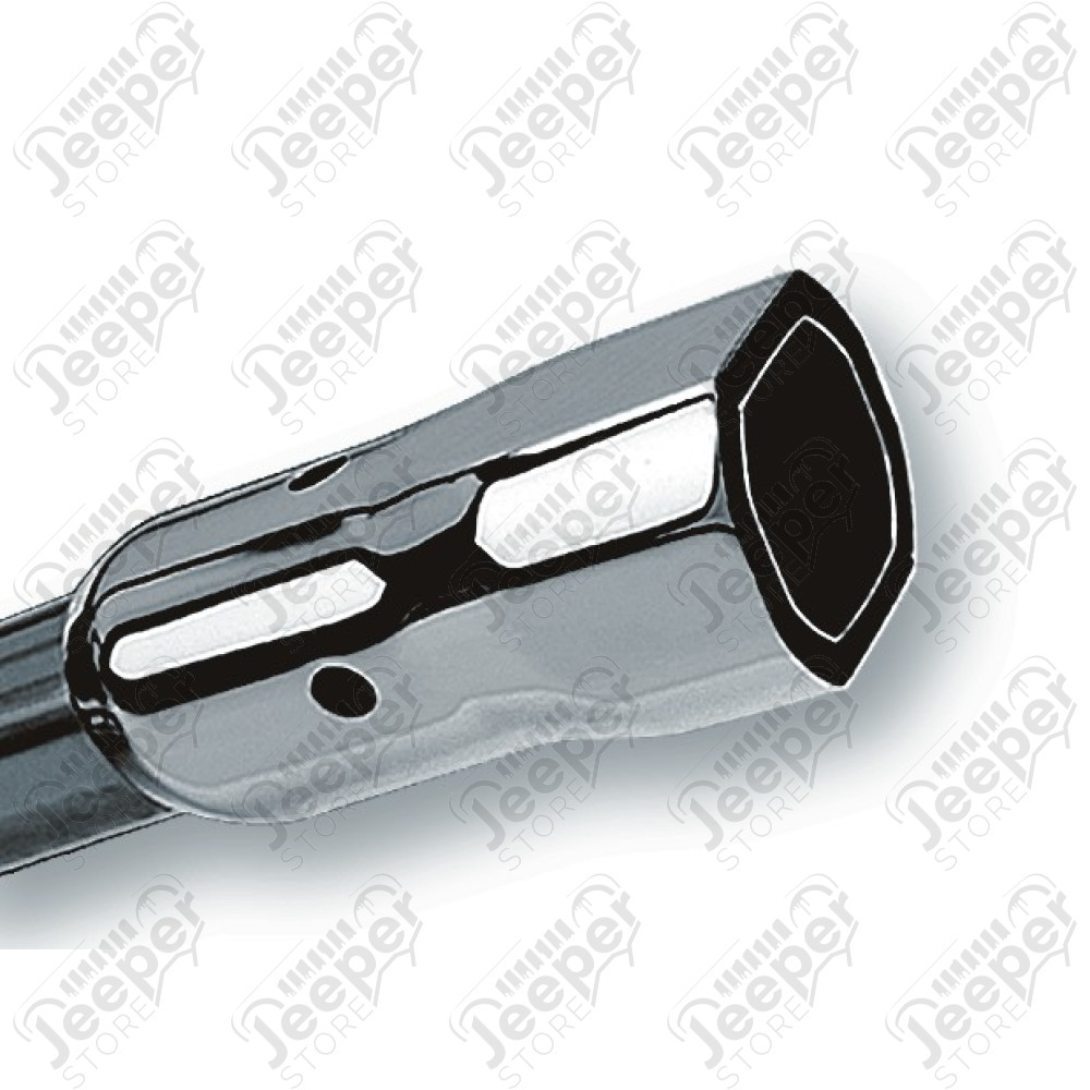 Silencieux BORLA avec tube de sortie moteurs 2.8L CRD, 3.8L V6 et 3.6L V6 - Jeep Wrangler JK - 11754