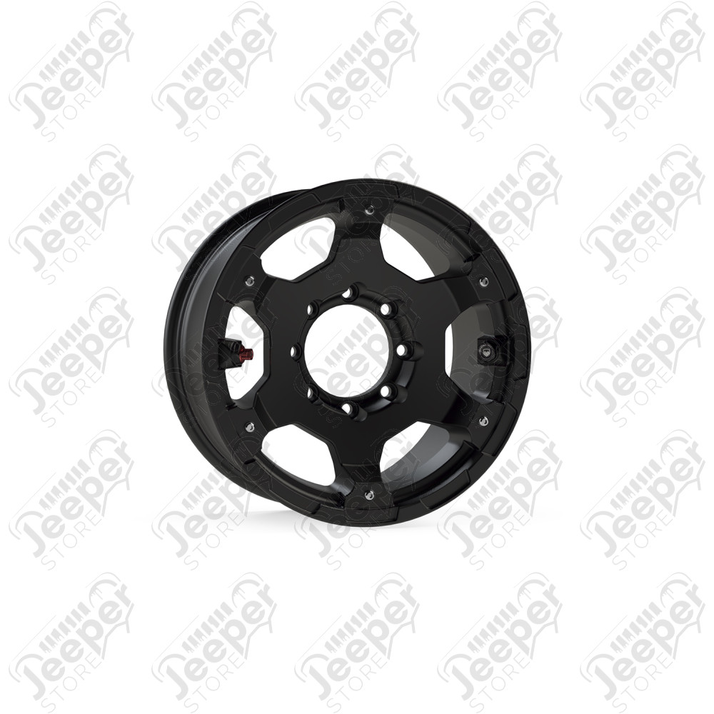 Nomad Wheel – Base – 8x6.5” – Metallic Satin Black