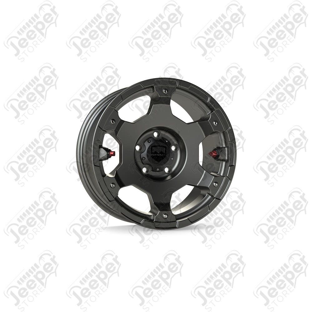 Nomad Off-Road Wheel – Deluxe – 5x5” – Offset : 00 – Titanium Gray