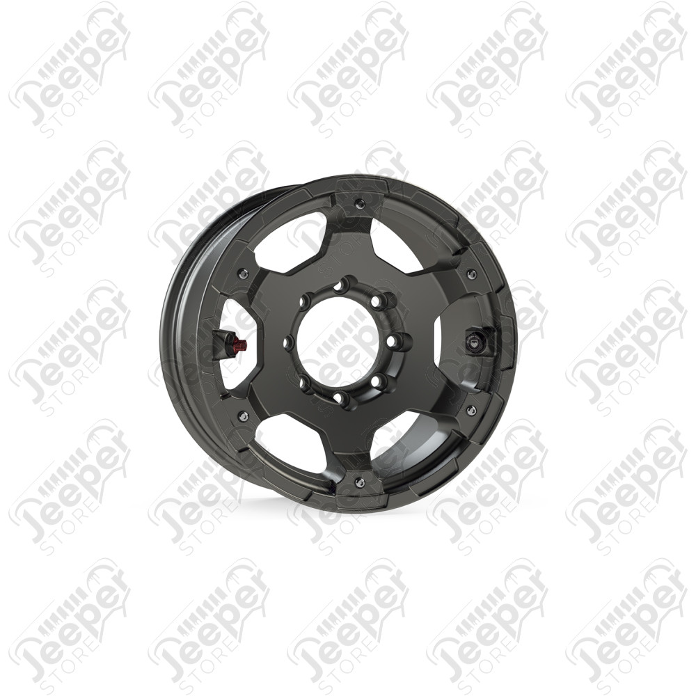 Nomad Wheel – Base – 8x6.5” – Titanium Gray – Each