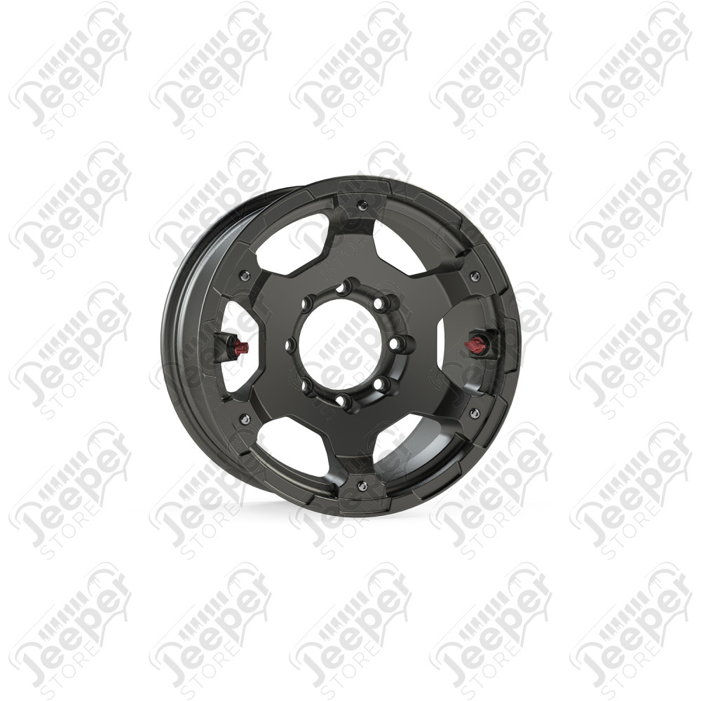 Nomad Off-Road Wheel - Deluxe - 8x6.5” - Couleur : Titanium Grey - 1056189
