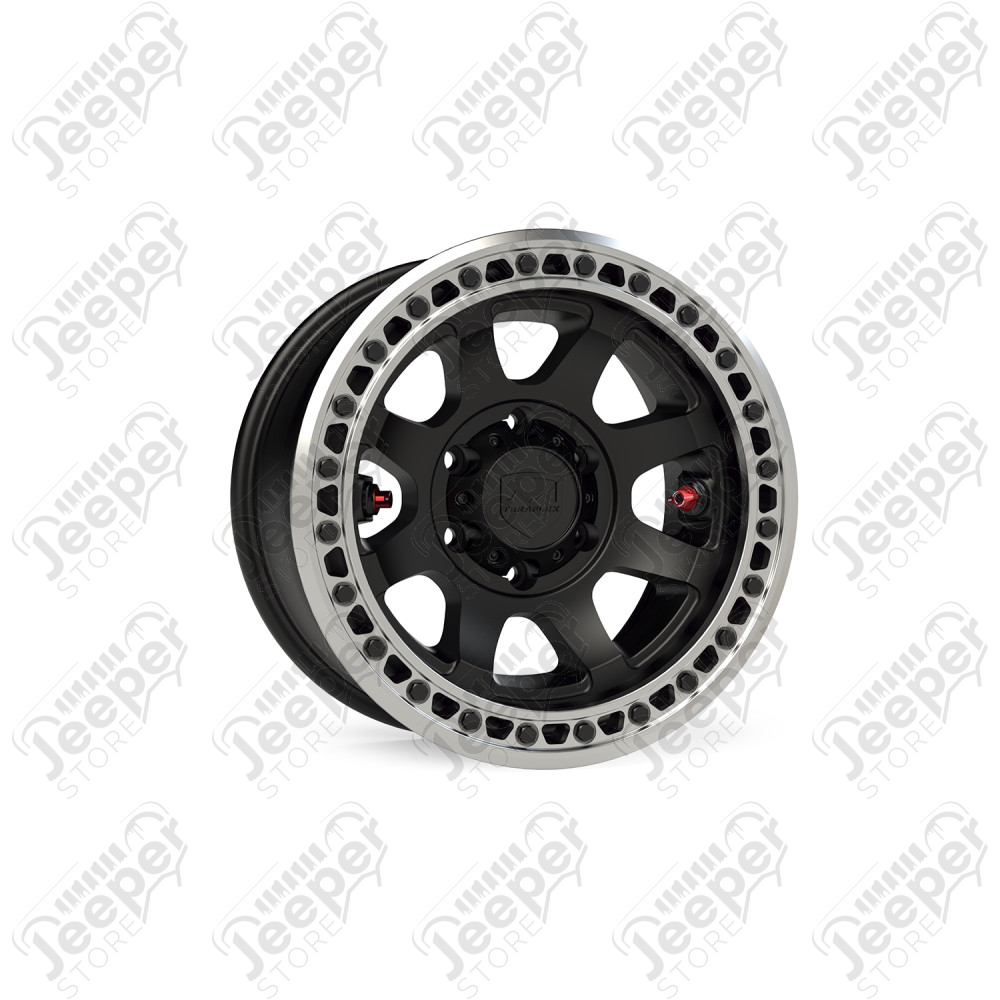 Olympus Beadlock Off-Road Wheel – 6x139mm – -25mm – Metallic Black