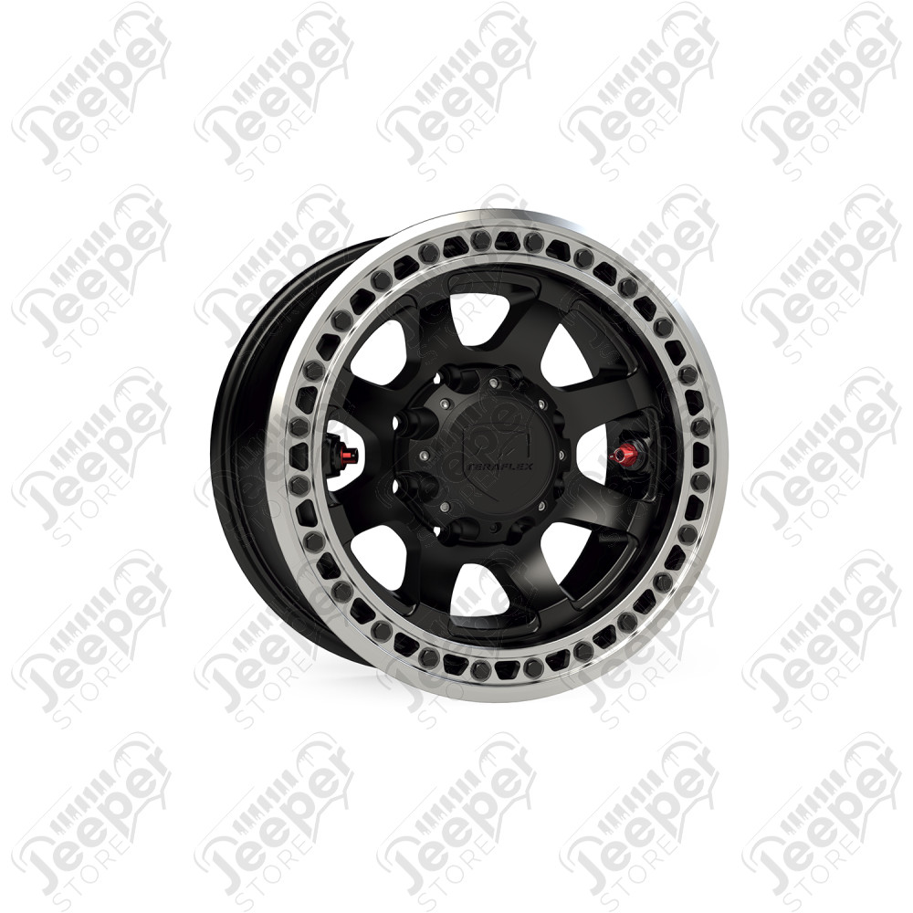 Olympus Beadlock Off-Road Wheel - 8x6.5” - Offset : -25mm - Couleur : Metallic Black - 1059086
