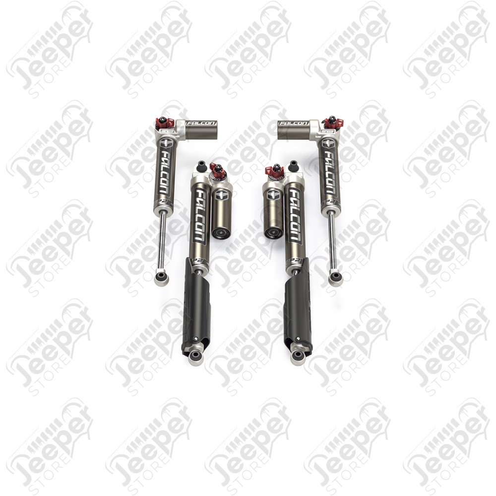 JL EcoDiesel/4xe/392: Falcon SP2 3.3 Fast Adjust Piggyback Shock Kit (0–1.5”)