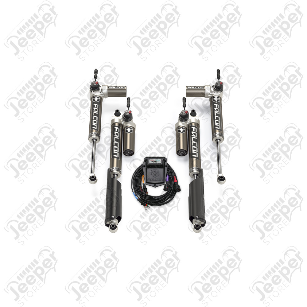 JL EcoDiesel/4xe/392: Falcon SP2 3.5 aDAPT Piggyback Shock Kit (0–1.5” Lift)