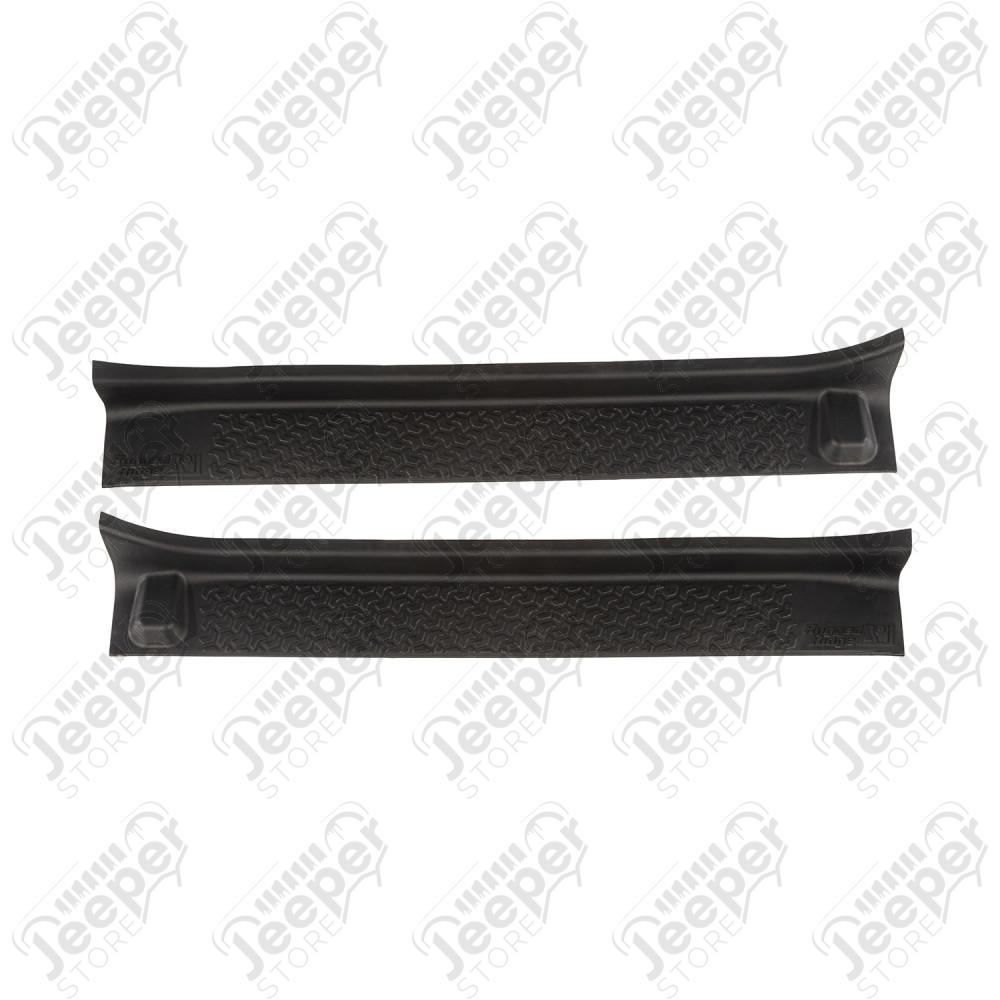 Kit de 2 protections de seuils de portes avant pour Jeep Wrangler JL (2 portes)