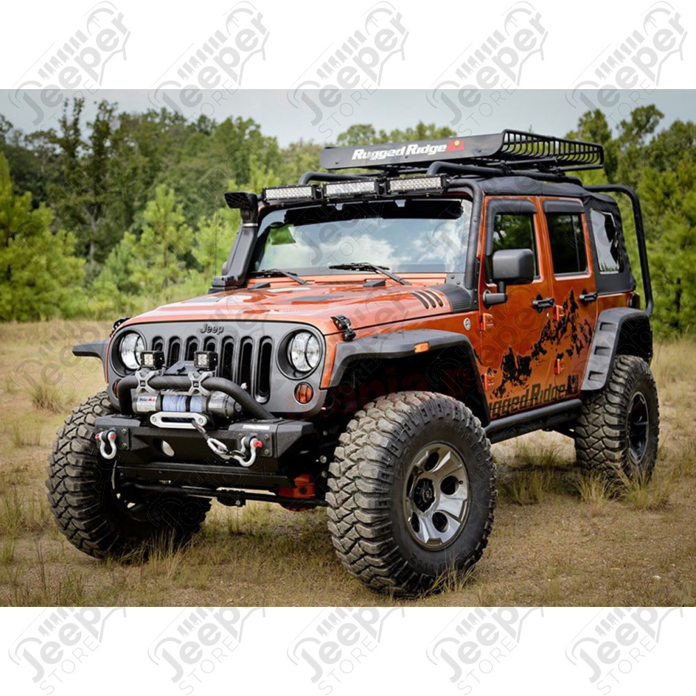 Rabaissement de rampe de phares (en combinaison avec: 1513.30) pour Jeep Wrangler JK