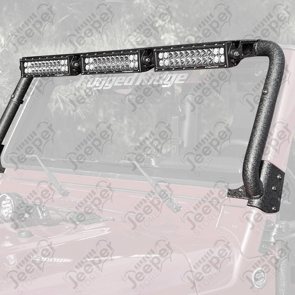 Rampe de lampes portées complète avec 3 LED pour Jeep Wrangler TJ