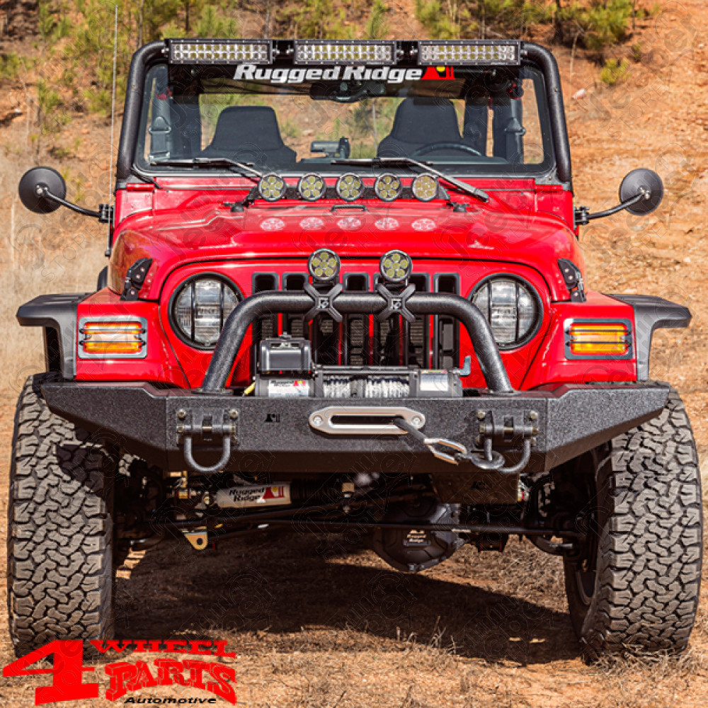 Rampe de lampes portées complète avec 3 LED pour Jeep Wrangler TJ