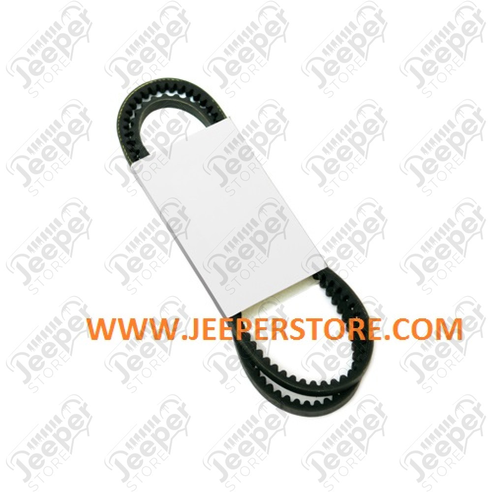 Courroie trapézoïdale pour l'alternateur 2.5L et 4.2 essence (sans clim) Jeep Wrangler YJ (4.2L à carburateur et 2.5L mono point) 