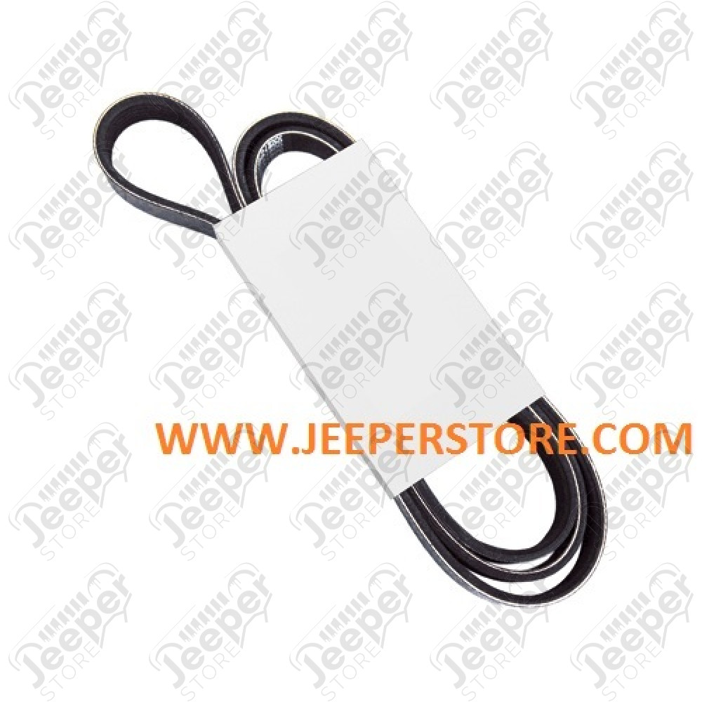 Courroie plate d'accessoires 2.5L essence (sans clim et avec direction assistée) Jeep Cherokee XJ