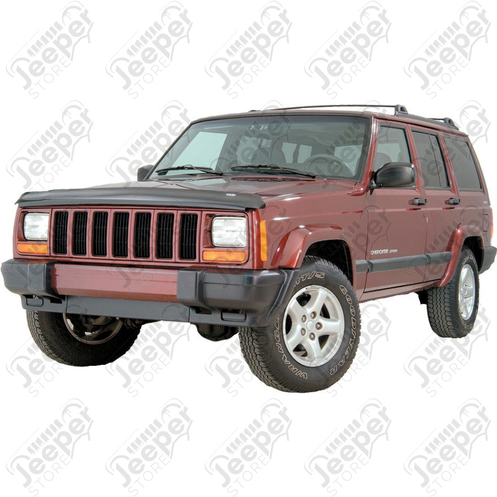 Déflecteur d'air de capot moteur (couleur fumé) pour Jeep Cherokee XJ