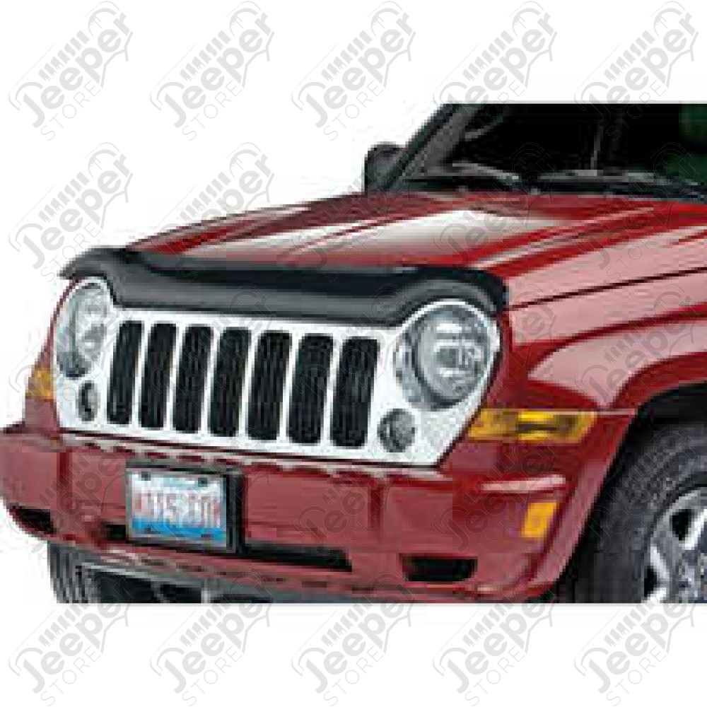 Déflecteur d'air de capot moteur (couleur fumé) pour Jeep Cherokee Liberty KJ