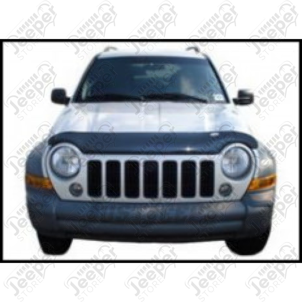 Déflecteur d'air de capot moteur (couleur fumé) pour Jeep Cherokee Liberty KJ