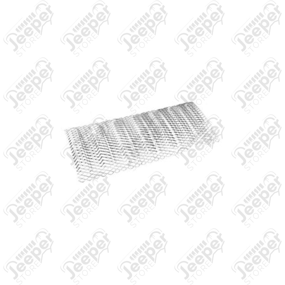 Grille de protection de radiateur moteur en acier noir - Jeep Wrangler JK - 1523.24 / 11401.31