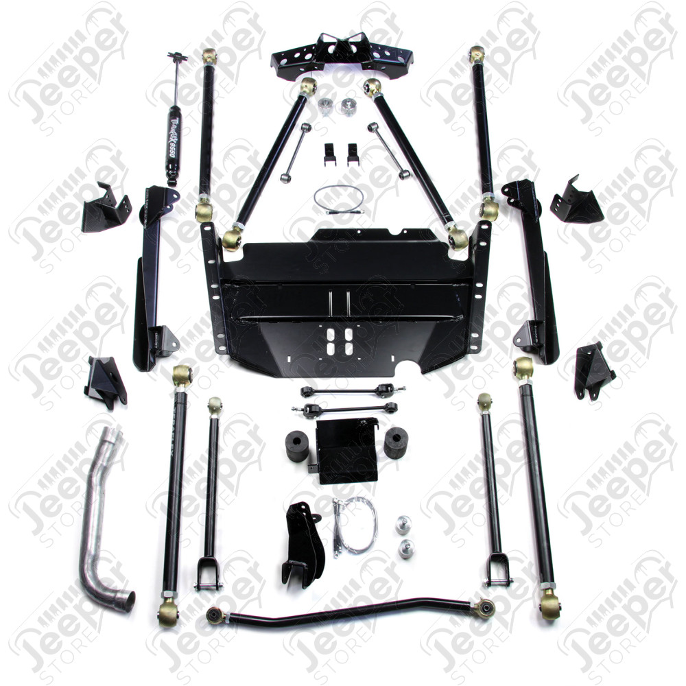 TJ SWB: Pro LCG Long Arm Suspension System for Coilover Setup 