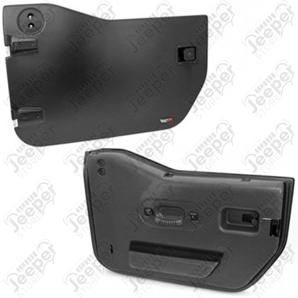 Kit demi portes rigides avant Jeep Wrangler JK (2 ou 4 portes)