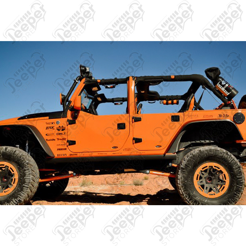 Kit demi portes rigides avant Jeep Wrangler JK (2 ou 4 portes)