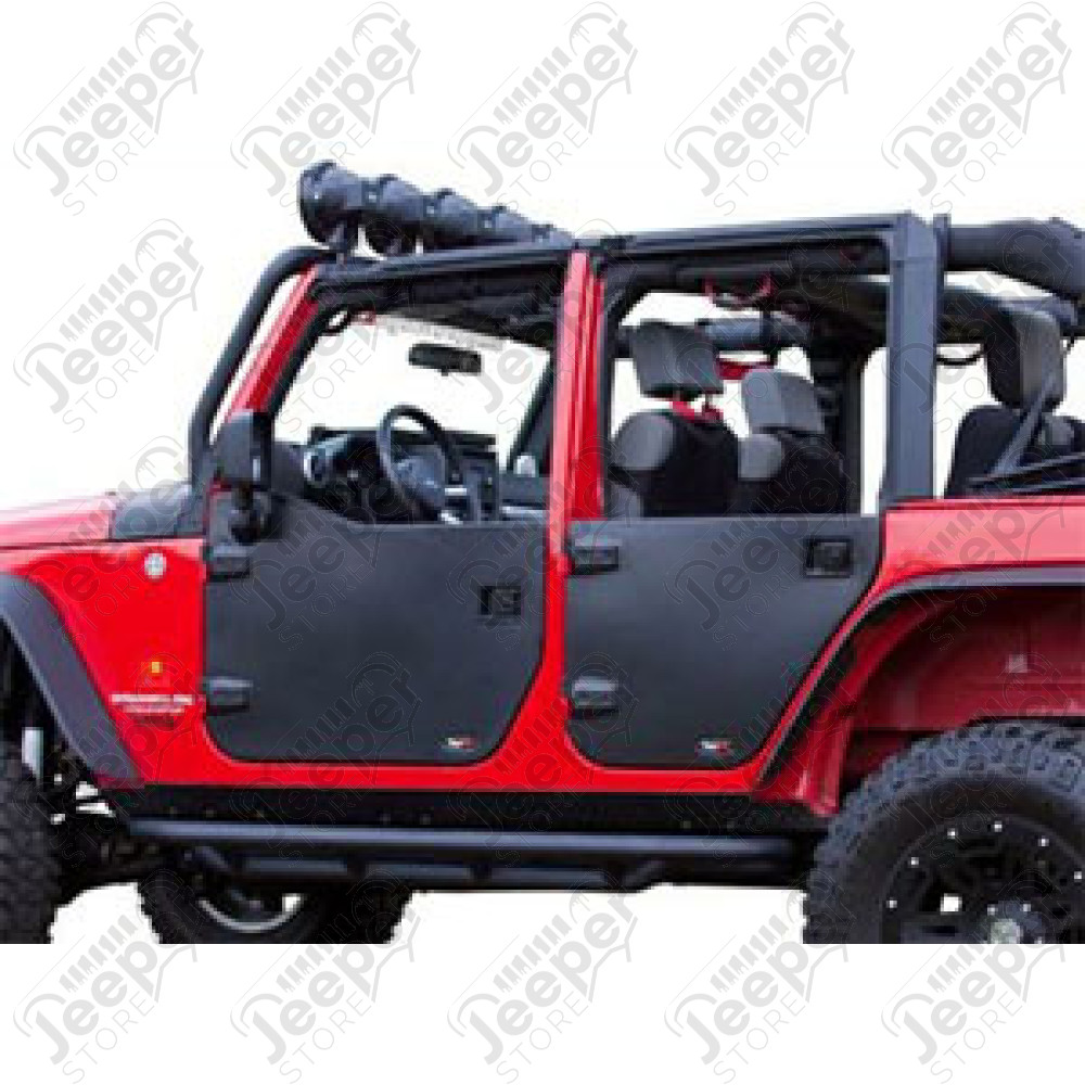 Kit demi portes rigides arrière Jeep Wrangler JK Unlimited (pour JK de 2007 à maintenant) 
