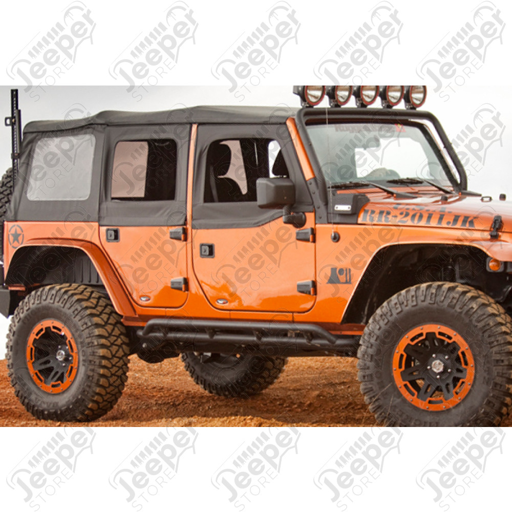 Kit demi portes rigides arrière Jeep Wrangler JK Unlimited (pour JK de 2007 à maintenant) 