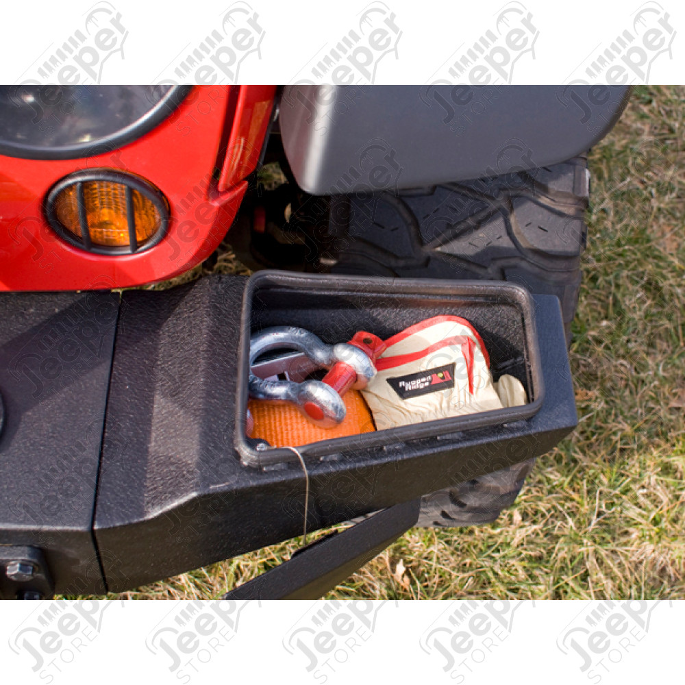 Embouts latéraux pour pare chocs avant XHD (parties latéraux rangement) (avec OU sans support de treuil), Jeep Wrangler JK