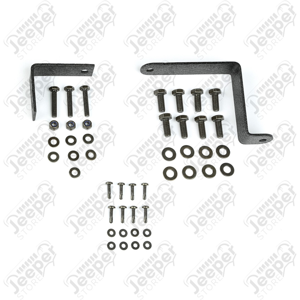 Pare chocs avant XHD (partie centrale) (avec support de treuil, sans manilles), Jeep Wrangler JK